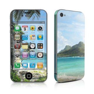El Paradiso Design Protective Decal Skin Sticker (High Gloss Coating) for Apple iPhone 4 / 4S 16GB 32GB 64GB: Cell Phones & Accessories