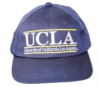 University of California Los Angeles Navy Snapback Adjustable Hat: Clothing
