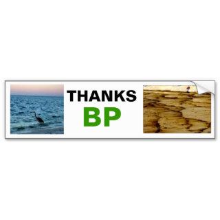 BP OIL SPILL BEFORE AND AFTER BUMPER STICKER