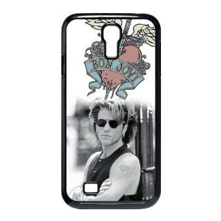 Custom Jon Bon Jovi Cover Case for Samsung Galaxy S4 I9500 S4 585: Cell Phones & Accessories