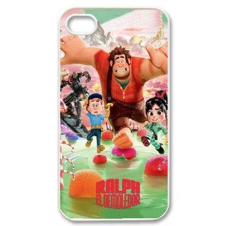 Custom Wreck It Ralph Cover Case for iPhone 4 WX7737: Cell Phones & Accessories