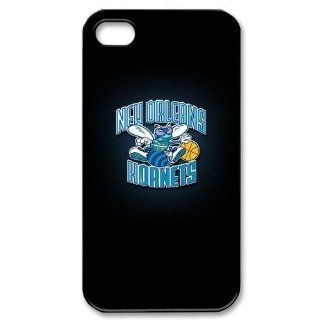 Custom Case NBA New Orleans Hornets Iphone 4/4s Case Cover New Design,top Iphone 4/4s Case Show 1a534: Cell Phones & Accessories