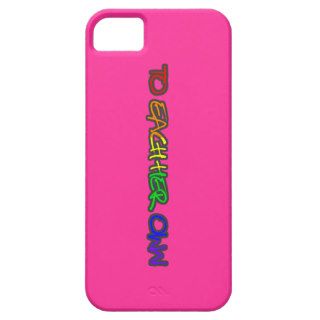 To Each Her Own iphone 5 case barely there PINK