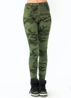 Camo Skinny Jeans