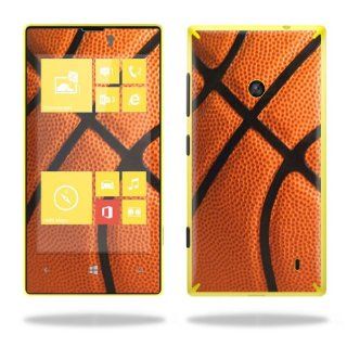 Protective Vinyl Skin Decal Cover for Nokia Lumia 520 Cell Phone T Mobile Sticker Skins Basketball Cell Phones & Accessories