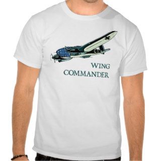 Wing commander. Aviation gift for airplane pilot Tshirt
