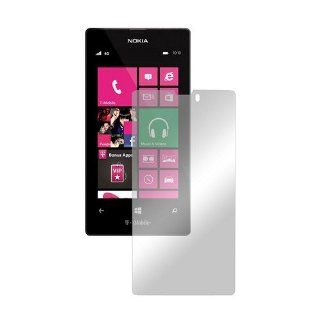 Screen Protector w/ Mirror Effect for Nokia Lumia 521: Cell Phones & Accessories