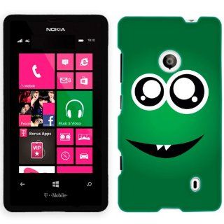 Nokia Lumia 521 Greeny Cute Monster Phone Case Cover: Cell Phones & Accessories