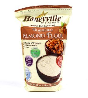 Blanched Almond Meal Flour, 5 lb. (1 Pack) : Grocery & Gourmet Food