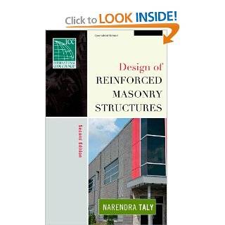 Design of Reinforced Masonry Structures: Narendra Taly: 9780071475556: Books
