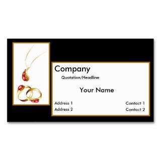 Jewelry #3 Business Card