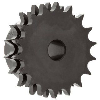 Martin Roller Chain Sprocket, Reboreable, Type B Hub, Double Strand, 06B Chain Size, 9.525mm Pitch, 36 Teeth, 16mm Bore Dia., 114.59mm OD, 90mm Hub Dia., 15.44mm Width: Industrial & Scientific