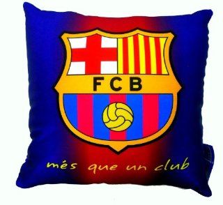 Official Licensed GENUINE FC Barcelona 10"x10" Pillow   New with Tags & Barcelona Hologram : Sports Fan Throw Pillows : Sports & Outdoors
