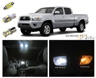 Toyota Tacoma LED Package Interior + Tag + Reverse Lights (7 pieces): Automotive