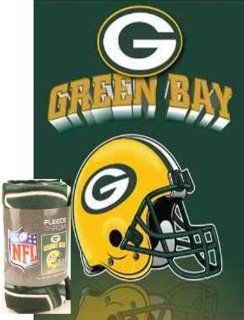 Green Bay Packers Mirror NFL Fleece Throw Blanket (50x60) : Sports Fan Throw Blankets : Sports & Outdoors