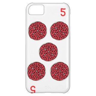 Five of Knots playing card iPhone 5C Covers