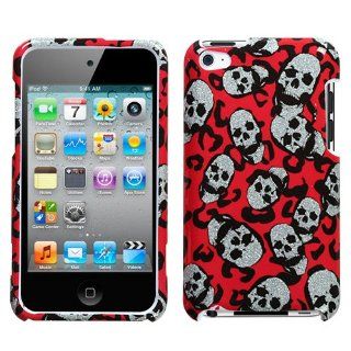 Hard Plastic Snap on Cover Fits Apple iPod Touch 4 (4th Generation) Leopard Skulls (Sparkle) (does NOT fit iPod Touch 1st, 2nd, 3rd or 5th generations): Cell Phones & Accessories