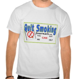 QUIT SMOKING JOURNALS TEES