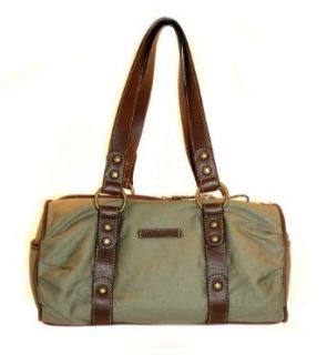 Caribbean Joe Tranq Bay Olive Satchel Bag Handbag: Clothing