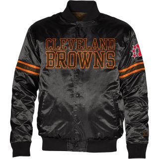 Cleveland Browns Logo Black Jacket (STARTER)   Size: Medium