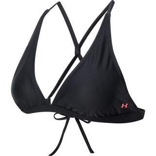 UNDER ARMOUR Womens Beech Halter Swimsuit Top   Size Medium, Black
