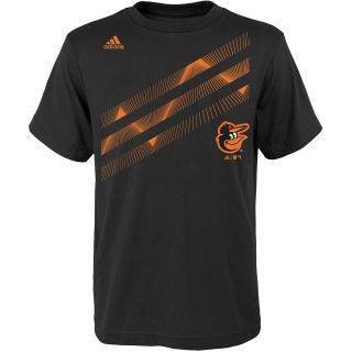 adidas Youth Baltimore Orioles Laser Field Short Sleeve T Shirt   Size: Large