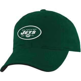 NFL Team Apparel Youth New York Jets Basic Slouch Adjustable Cap   Size: Youth