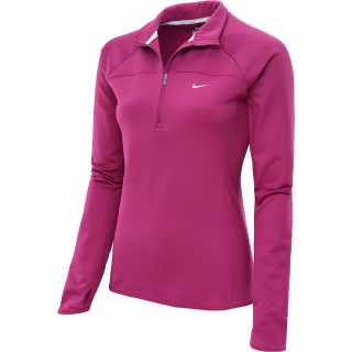 NIKE Womens Thermal 1/2 Zip Long Sleeve Running Top   Size: Small,