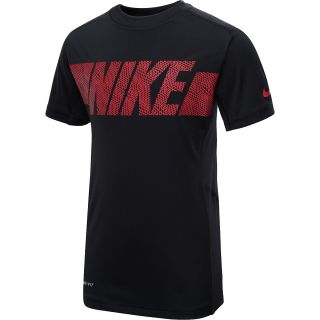 NIKE Boys Speed Fly Dimensional Graphics Short Sleeve Top   Size Small,