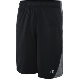 CHAMPION Mens Double Dry Fitted Shorts   Size: Xl, Black/grey