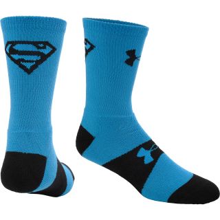 UNDER ARMOUR Mens Alter Ego Superman Performance Crew Socks   Size: Large,