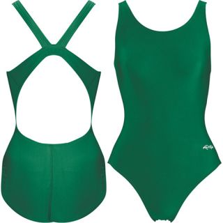 Dolfin HP Back Swim Suit Girls 22 28   Size: 28, Forest Green (7202L 585 28)