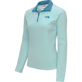 THE NORTH FACE Womens Glacier 1/4 Zip   Size: Xl, Frosty Blue