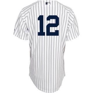 Majestic Athletic New York Yankees Alfonso Soriano Authentic Home Jersey   Size: