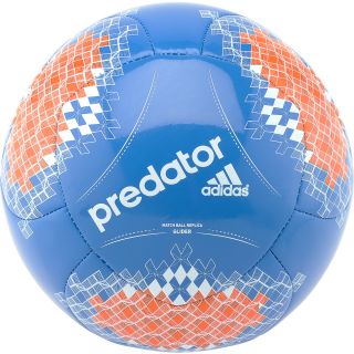 adidas Predator Glider Soccer Ball   Size: 4, Blue/orange
