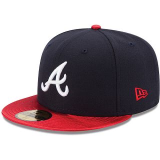 NEW ERA Mens Atlanta Braves Team Class Up 59FIFTY Fitted Cap   Size: 7.25,