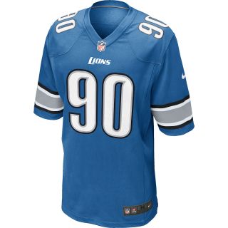 NIKE Mens Detroit Lions Ndamukong Suh Game Team Color Jersey   Size: Small,