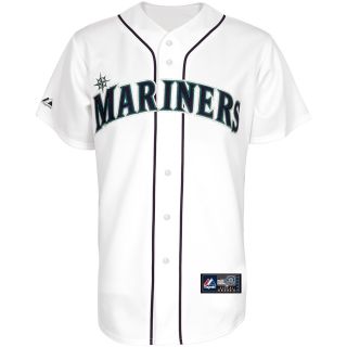 Majestic Athletic Seattle Mariners Dustin Ackley Replica Home Jersey   Size: