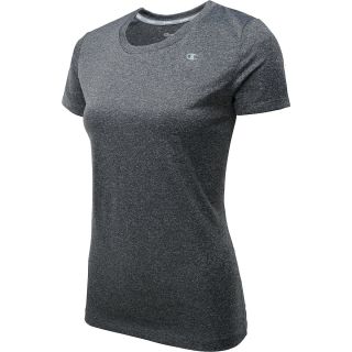 CHAMPION Womens Vapor PowerTrain Heather Short Sleeve T Shirt   Size: Medium,