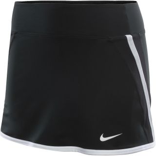 NIKE Womens New Border Tennis Skirt   Size: Large, Black/white