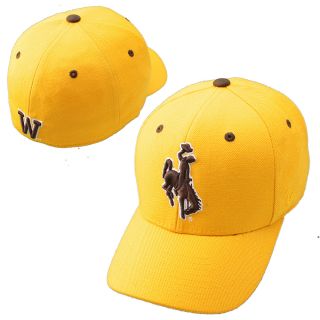 Zephyr Wyoming Cowboys DHS Hat   Gold   Size: 7 1/8, Wyoming Cowboys
