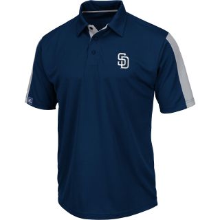 MAJESTIC ATHLETIC Mens San Diego Padres Career Maker Performance Polo   Size: