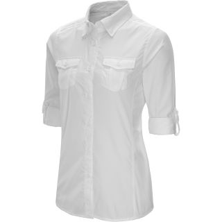 ALPINE DESIGN Womens Long Sleeve Sun Shirt   Size: Medium, Bright White