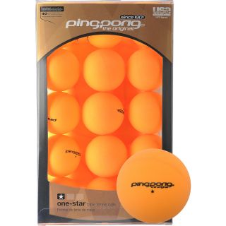 Ping Pong 39 Pack 1* Orange Table Tennis Balls (T1446)