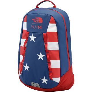 THE NORTH FACE USA Base Camp Crimp Backpack, Blue/red