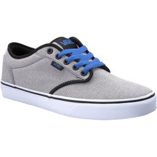 VANS Mens Atwood Canvas Skate Shoes   Size: 9, Grey/blue