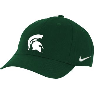 NIKE Youth Michigan State Spartans Classic Adjustable Cap, Green