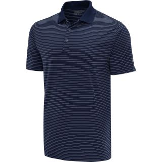 NIKE Mens Victory Stripe Short Sleeve Golf Polo   Size: Large, Navy