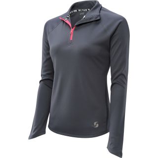 SOFFE Juniors Nu Wave 1/4 Zip Long Sleeve Top   Size: XS/Extra Small, Jersey