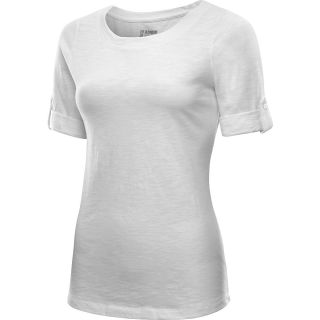 ALPINE DESIGN Womens Roll Tab Short Sleeve Shirt   Size: XS/Extra Small